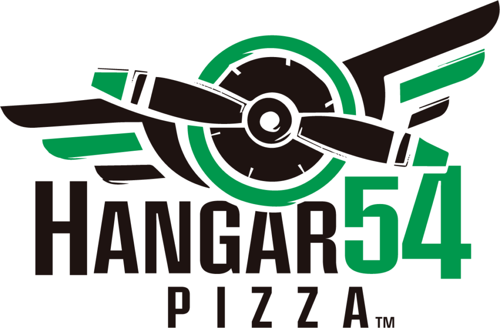 Hangar 54 Pizza Logo